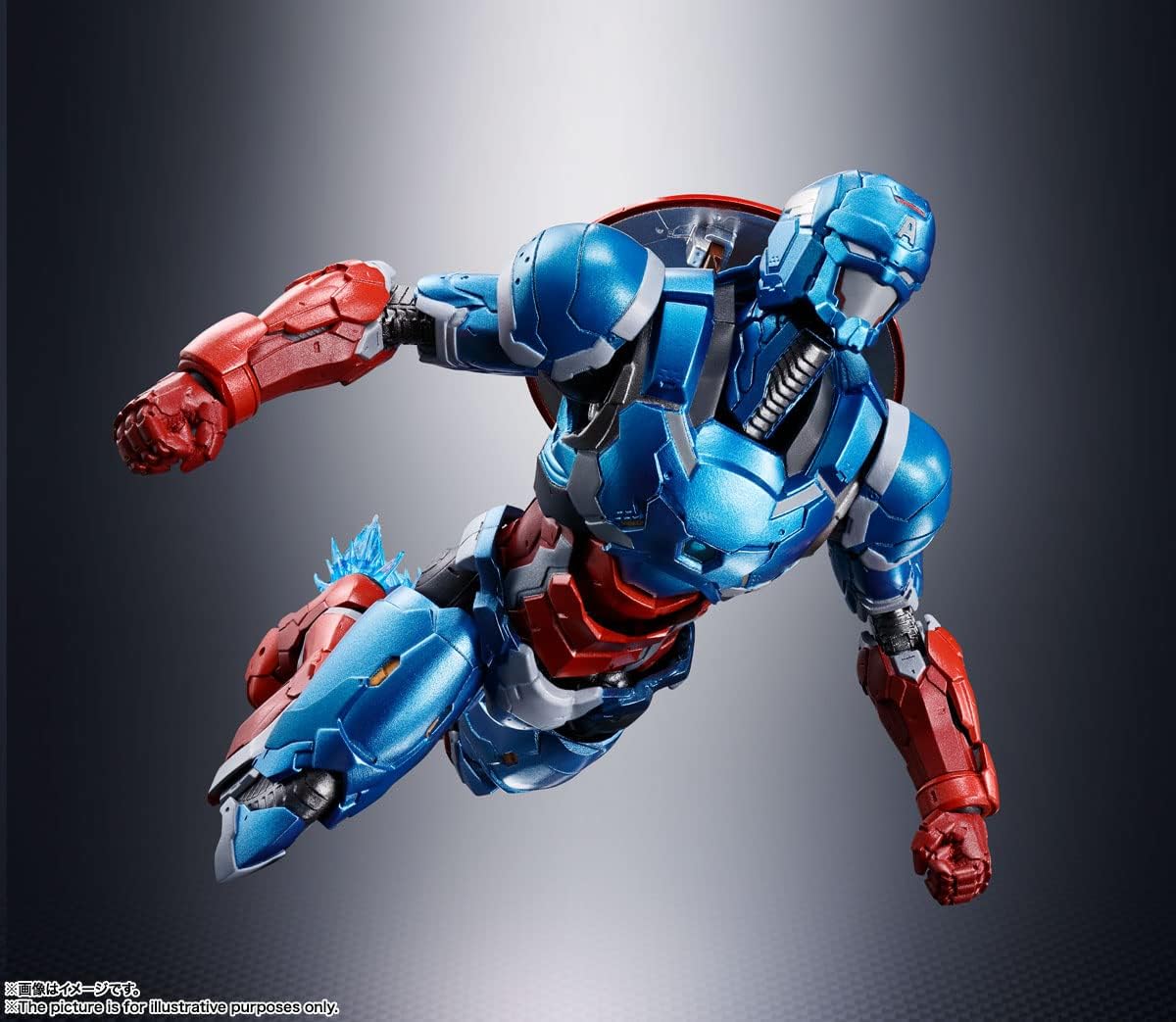 Bandai Spirits S.H.Figuarts Action Figure Tech-On Avengers - Captain America