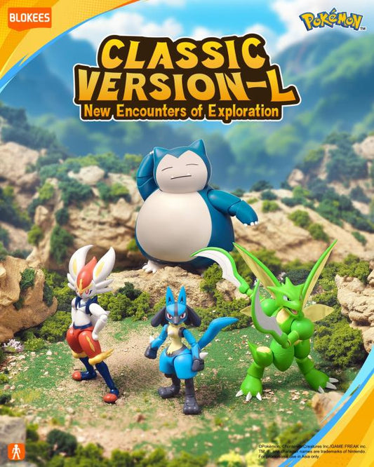 Blokees Pokémon Classic Version-L: New Encounters of Exploration Model Kit