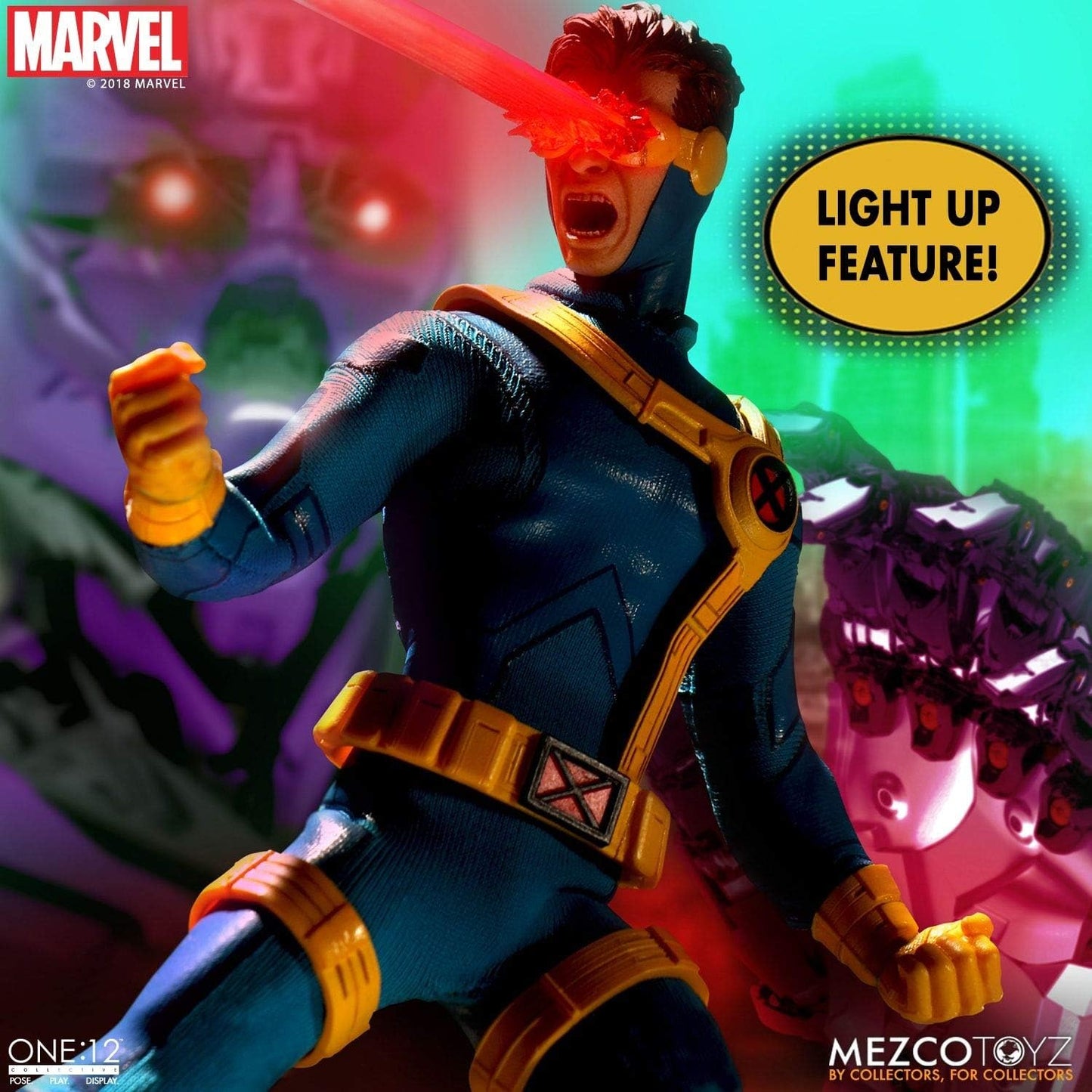 Mezco One: 12 Collective: Marvel Cyclops Action Figure (RARE)