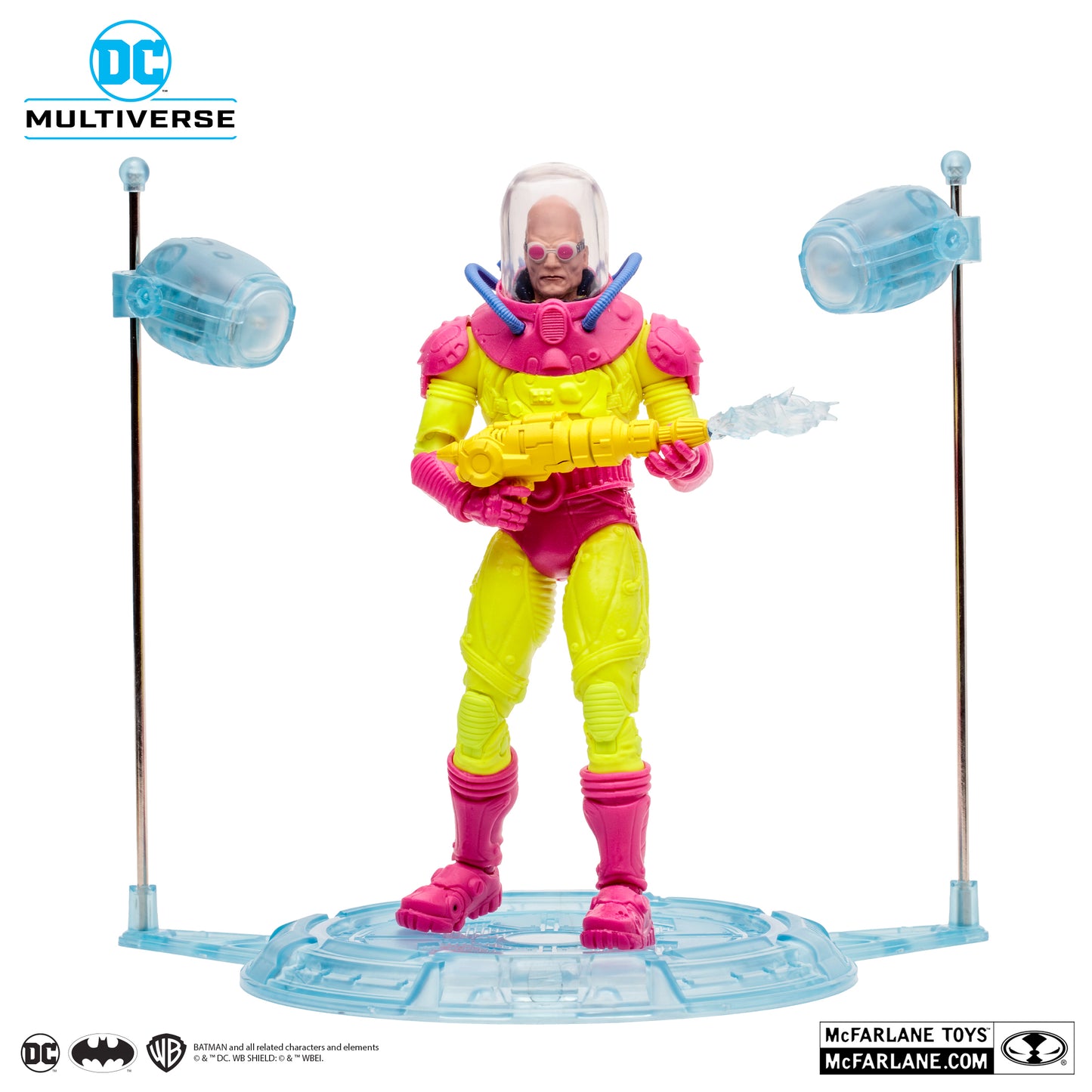 Mcfarlane Mr.Freeze (The Ice Crimes of Mr. Zero) Black Light Edition Gold Label