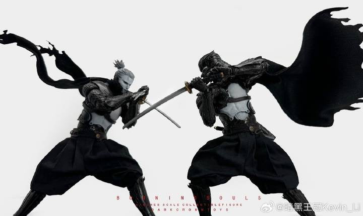 Dark Crown Toys Burning Souls – Immortal Shura Kagekura (1/12 Scale) Action Figure – Single Version