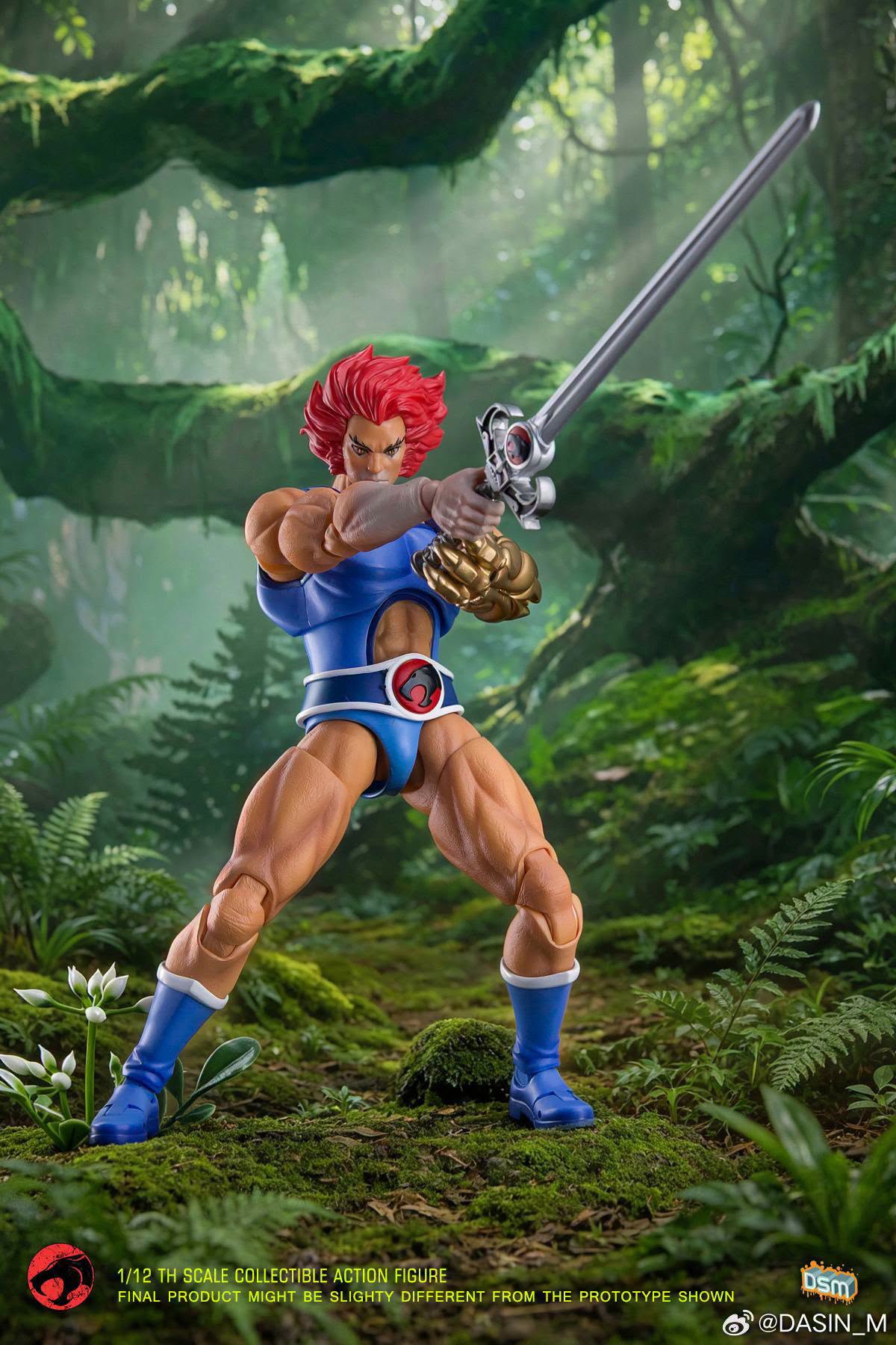 (Pre-Order) Dasin Model ThunderCats Lion-O 1/12 Scale Action Figure