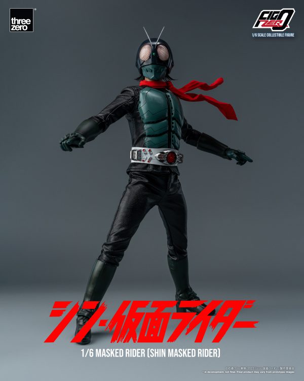 Threezero SHIN MASKED RIDER FigZero 1/6 Masked Rider