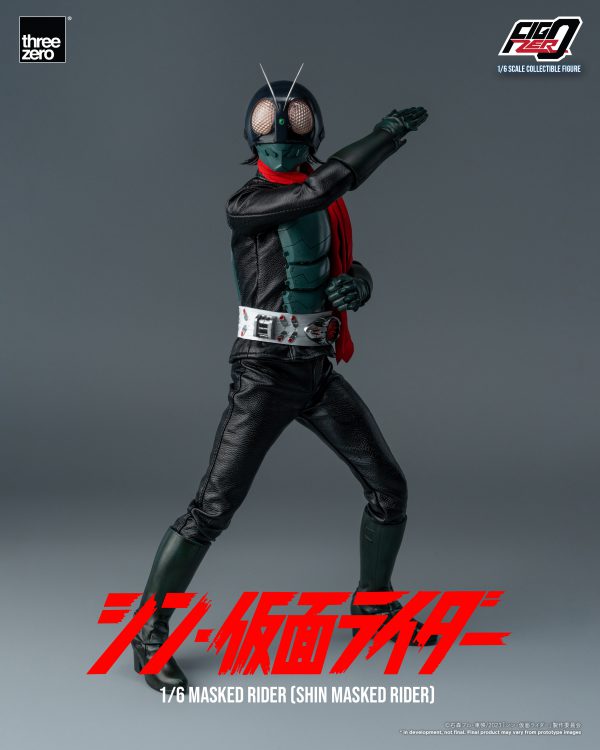 Threezero SHIN MASKED RIDER FigZero 1/6 Masked Rider