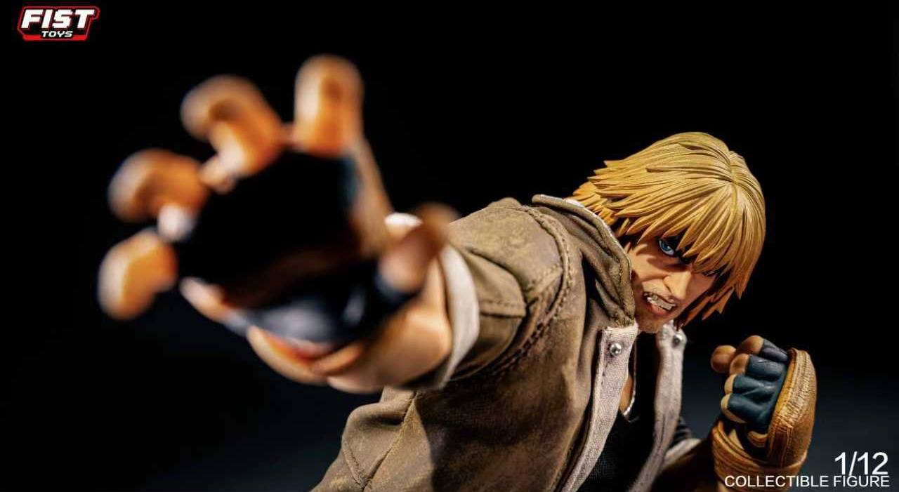 Fist Toys FIST-001 Boxer 1/12 scale action figure Street Fighter Ken inspired with fabric outfit and effect parts