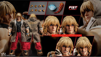 Fist Toys FIST-001 Boxer 1/12 scale action figure Street Fighter Ken Box Content