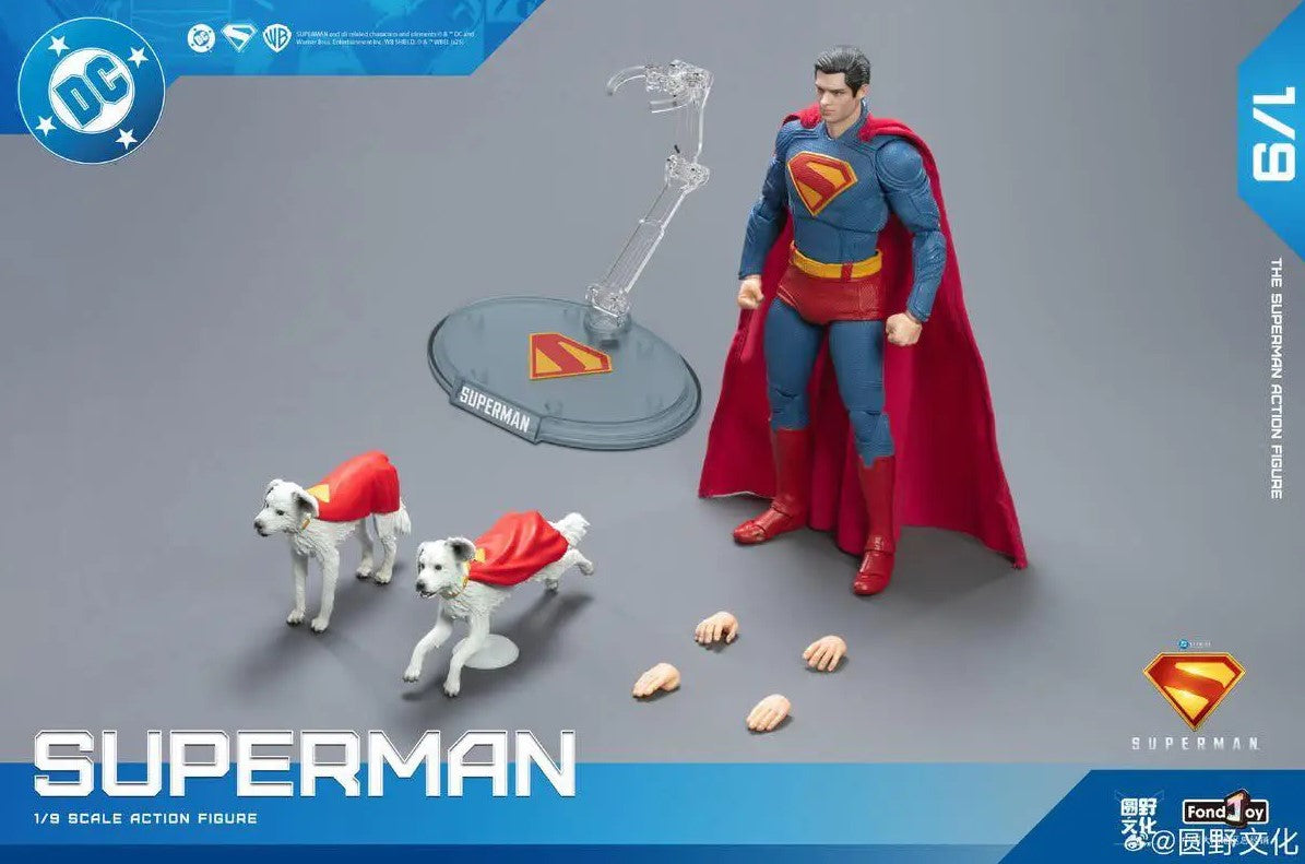 Fondjoy 1/9 scale SUPER MEN deluxe edition action figure with accessories – Sugoi Collectible NZ/AU