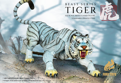 (Pre-order) FURY TOYS Beast Series Maya Temple Tiger Ember Fang / Frost Claw FT01/02/03/04 1/12 Action Figure