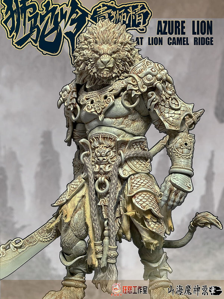 Fury Toys – Demon Force: Lion Camel Ridge – Azure Lion (Classic