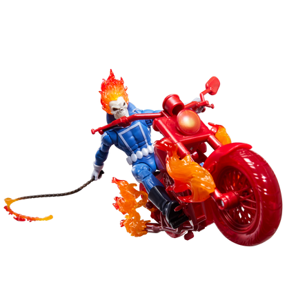 (Pre-order) Hasbro Marvel Legends Series Ghost Rider Johnny Blaze with Motorcycle 1/12 Action Figure