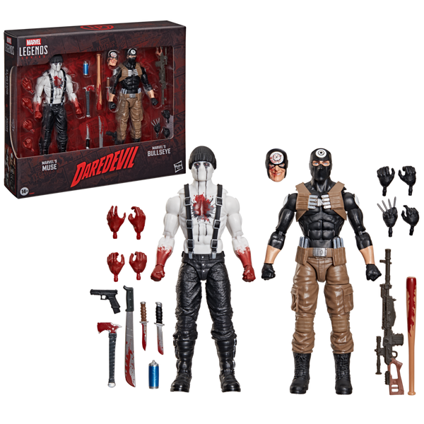 (Pre-order) Hasbro Marvel Legends Series Marvel’s Bullseye and Marvel’s Muse 1/12 Action Figure 2-Pack