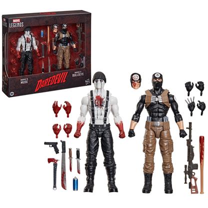 (Pre-order) Hasbro Marvel Legends Series Marvel’s Bullseye and Marvel’s Muse 1/12 Action Figure 2-Pack