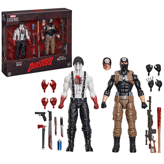 (Pre-order) Hasbro Marvel Legends Series Marvel’s Bullseye and Marvel’s Muse 1/12 Action Figure 2-Pack
