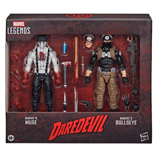 (Pre-order) Hasbro Marvel Legends Series Marvel’s Bullseye and Marvel’s Muse 1/12 Action Figure 2-Pack