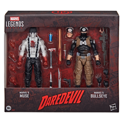 (Pre-order) Hasbro Marvel Legends Series Marvel’s Bullseye and Marvel’s Muse 1/12 Action Figure 2-Pack