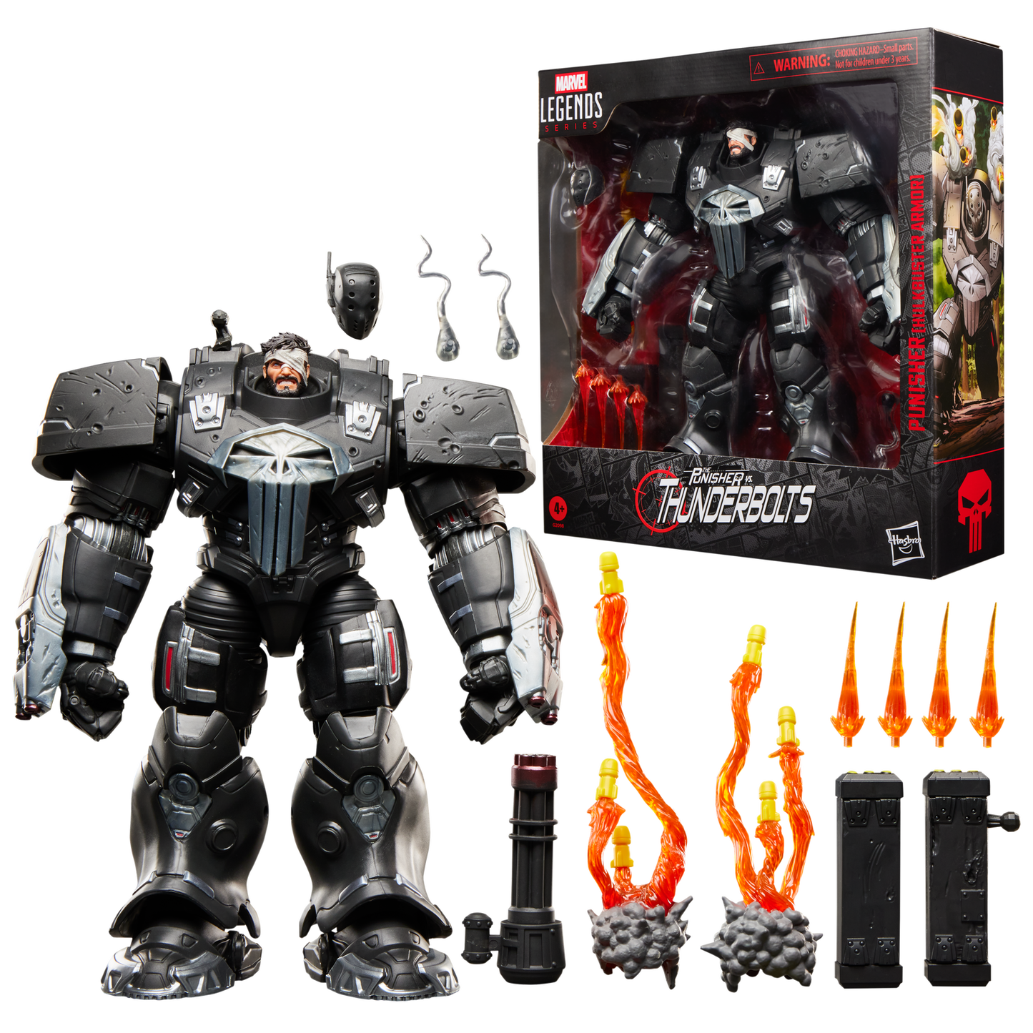 Hasbro Marvel Legends Series Punisher Hulkbuster Armor 1/12 Action Figure