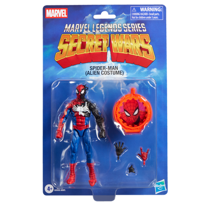 (Pre-order) Hasbro Marvel Legends Series Secret Wars Spider-Man (Alien Costume) – 6-Inch Action Figure