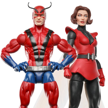 (Pre-order) Marvel Avengers Marvel Legends Series Hank Pym (Giant-Man) and Janet Van Dyne (Wasp)  2-Pack
