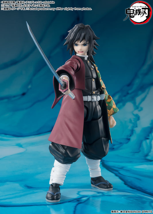 Bandai S.H.Figuarts Demon Slayer - Giyu Tomioka (Reissue) 1/12 Action Figure