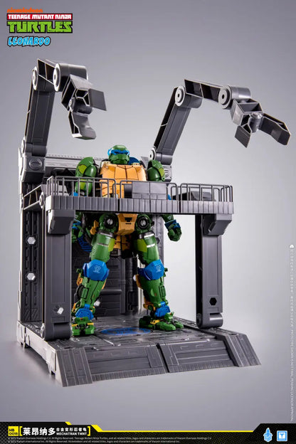 HEATBOYS MECHATRAN HB0018 TMNT Transformable Leonardo 1/12 Mecha Action Figure
