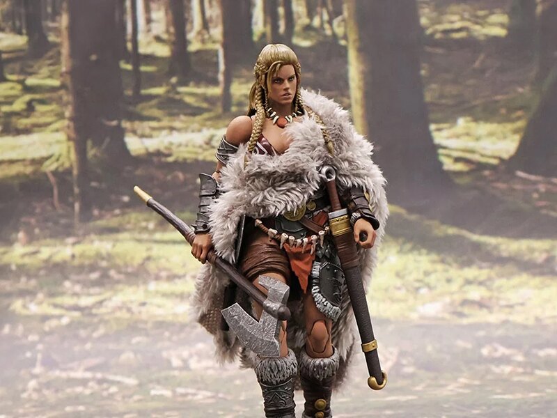 [XesRay Studio] Combatants Fight For Glory – Gold Hildr (2025 Event Exclusive Ver.) 1/12 Action Figure