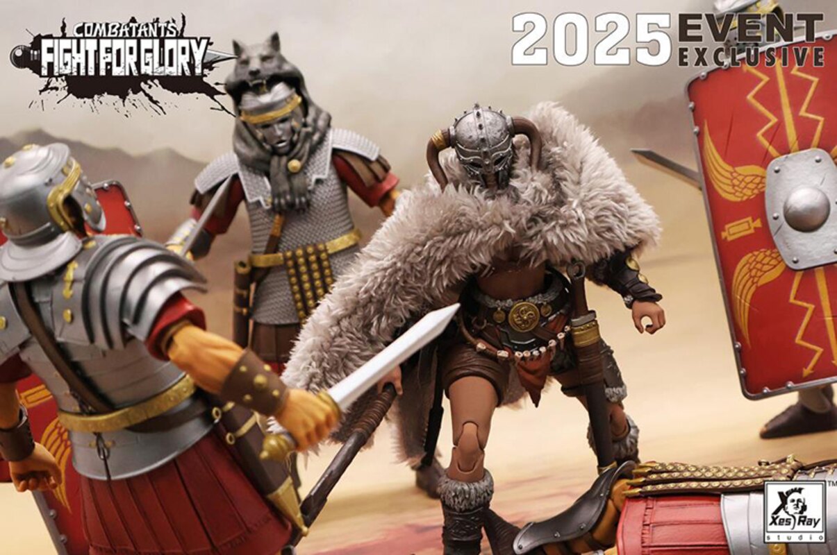 [XesRay Studio] Combatants Fight For Glory – Gold Hildr (2025 Event Exclusive Ver.) 1/12 Action Figure