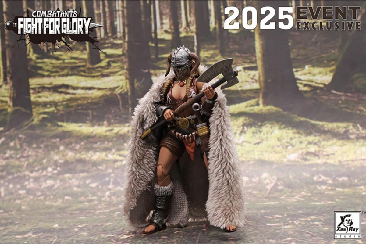 [XesRay Studio] Combatants Fight For Glory – Gold Hildr (2025 Event Exclusive Ver.) 1/12 Action Figure