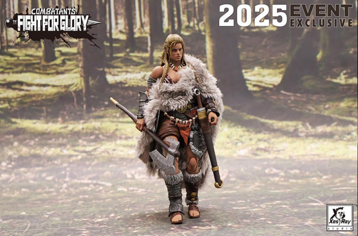 [XesRay Studio] Combatants Fight For Glory – Gold Hildr (2025 Event Exclusive Ver.) 1/12 Action Figure