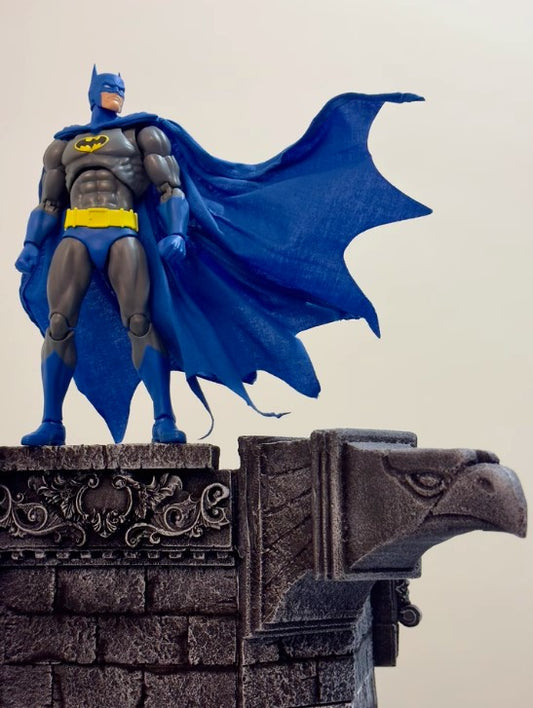 Hwake Rooftop Diorama (1/12 Scale) – Urban Display Base for Action Figures (Batman)
