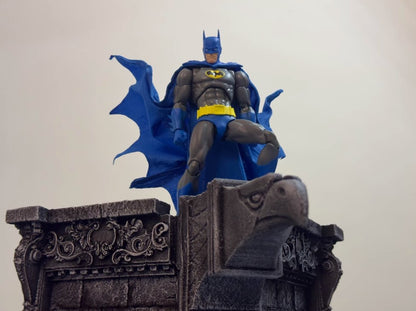 Hwake Rooftop Diorama (1/12 Scale) – Urban Display Base for Action Figures (Batman)