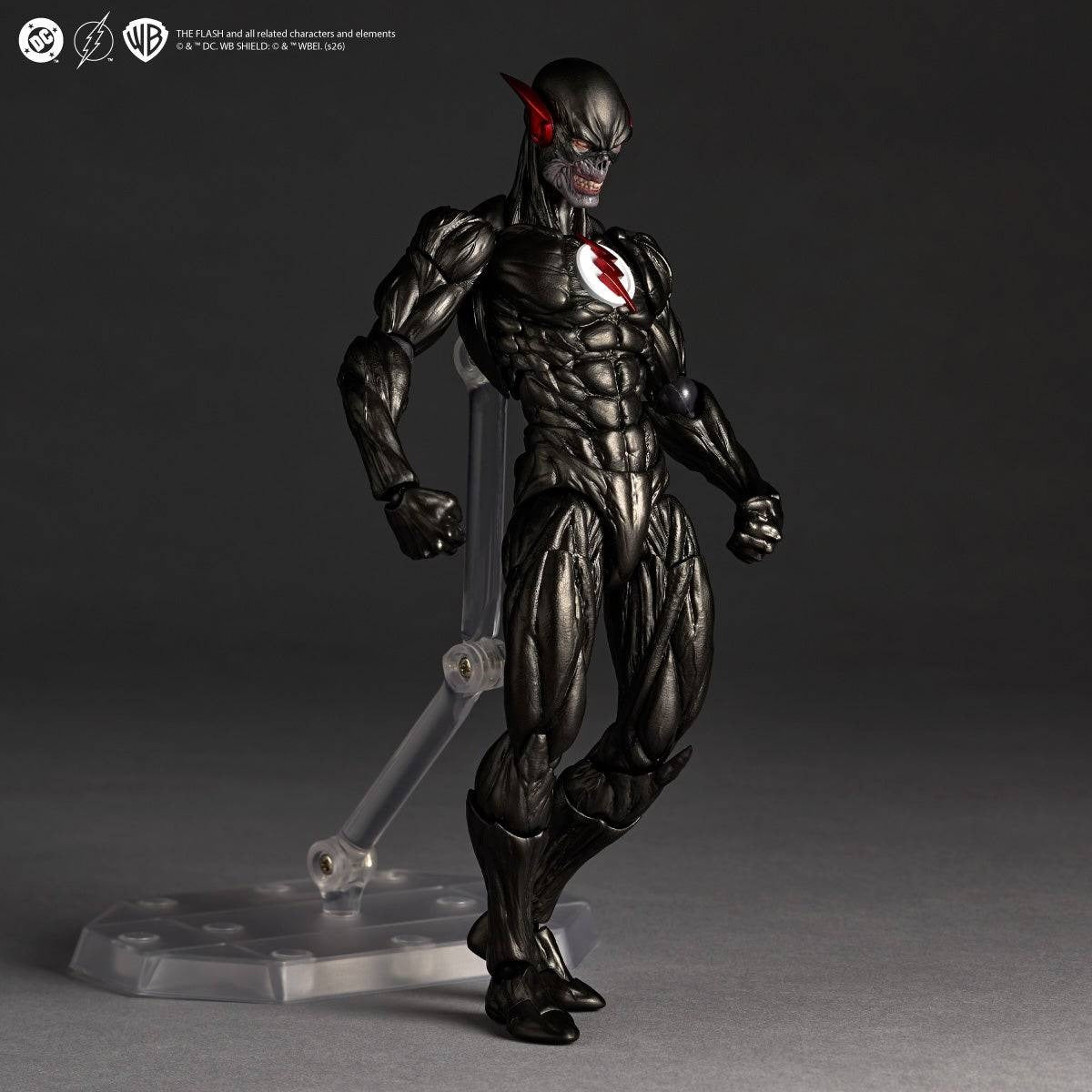 (Pre-order) Kaiyodo Amazing Yamaguchi DC Comics Black Flash (Limited + Bonus) 1/12 Action Figure