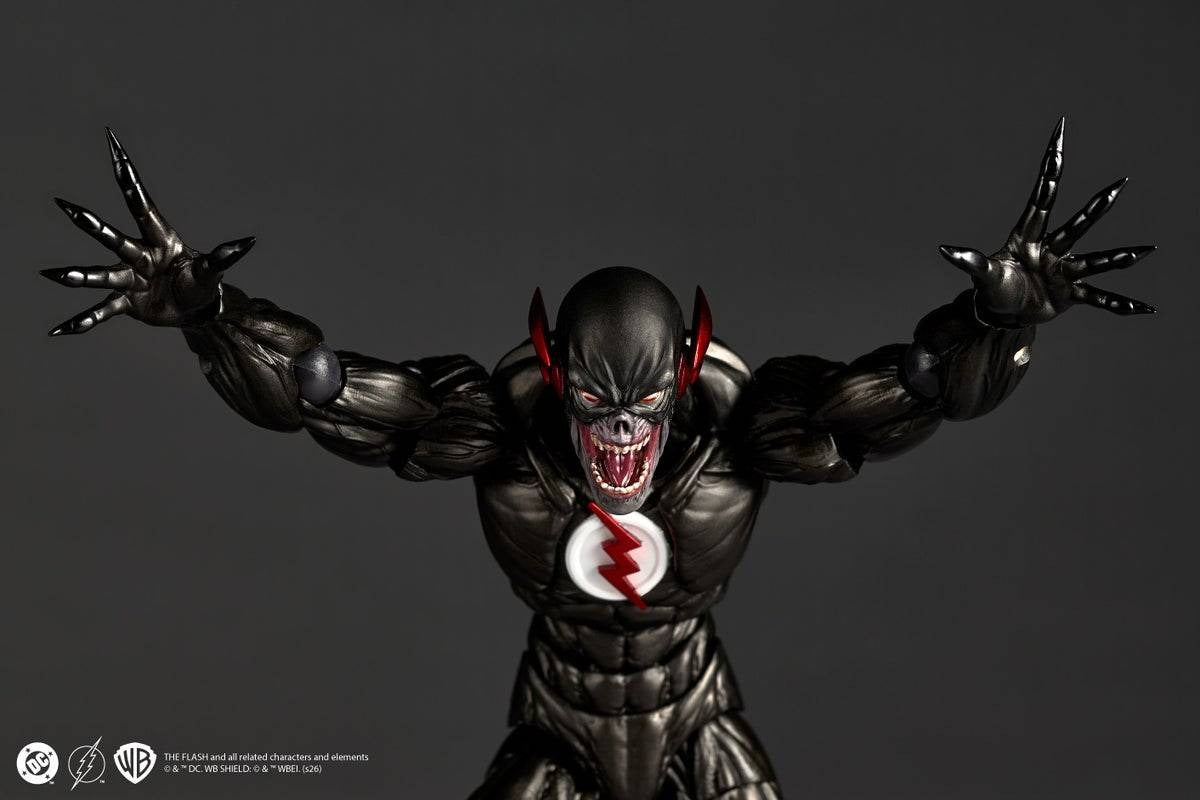 (Pre-order) Kaiyodo Amazing Yamaguchi DC Comics Black Flash (Limited + Bonus) 1/12 Action Figure