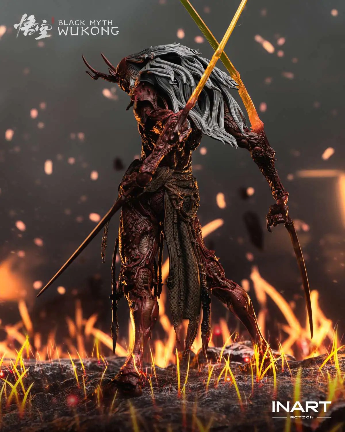 (Pre-order) INART ACTION Black Myth Wukong Yaksha King 1/12 Action Figure