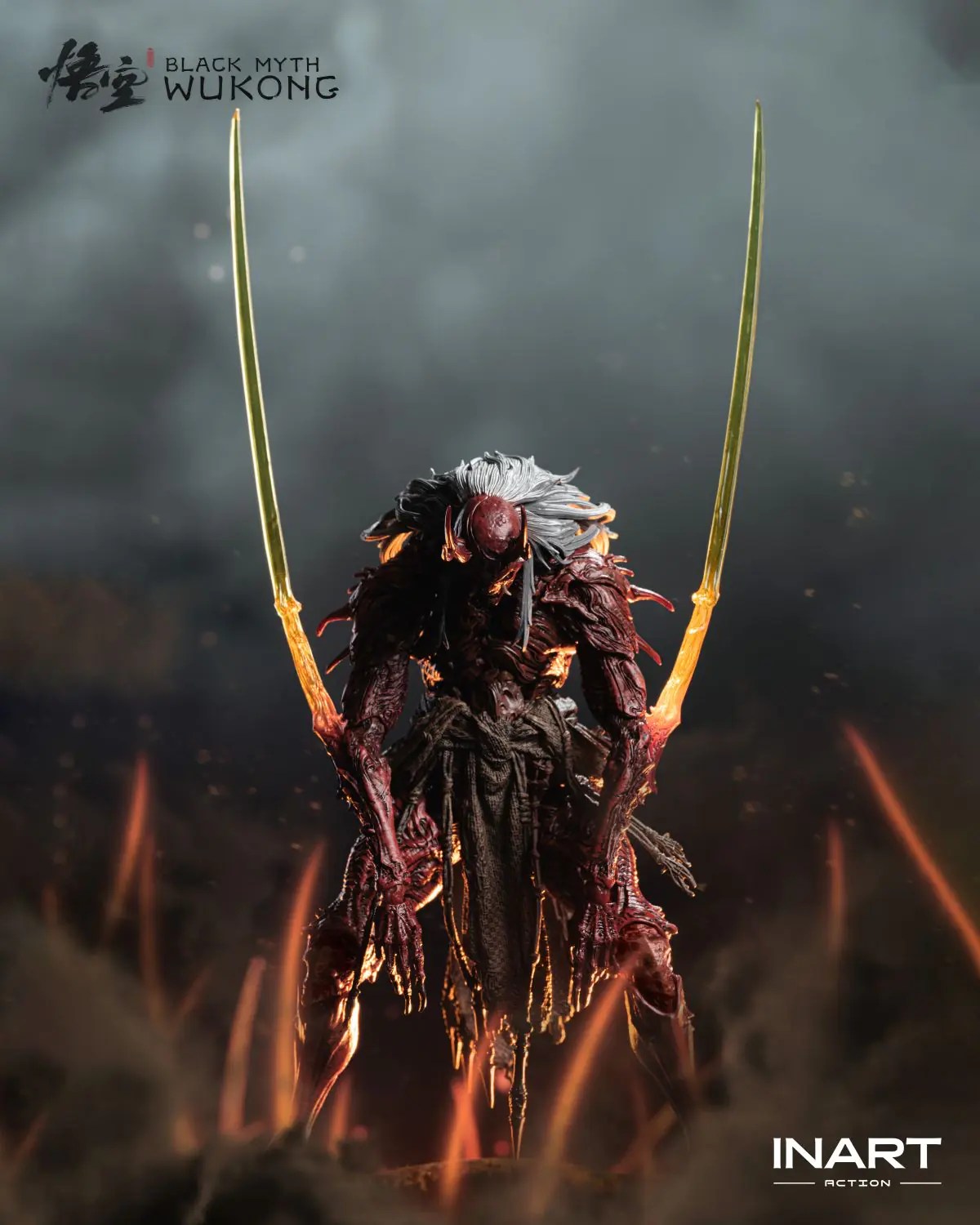 (Pre-order) INART ACTION Black Myth Wukong Yaksha King 1/12 Action Figure