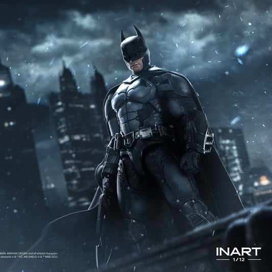 Pre-order INART Arkham Batman Action Figure 1/12 Scale