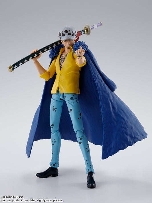 Bandai S.H.Figuarts One Piece Trafalgar Law The Raid on Onigashima Action Figure