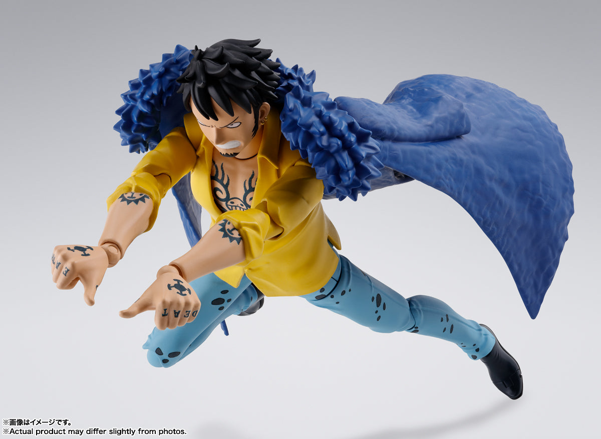 Bandai S.H.Figuarts One Piece Trafalgar Law The Raid on Onigashima Action Figure