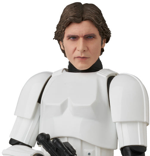 MAFEX Han Solo Stormtrooper disguise action figure with helmet – Sugoi Collectible NZ and AU shipping