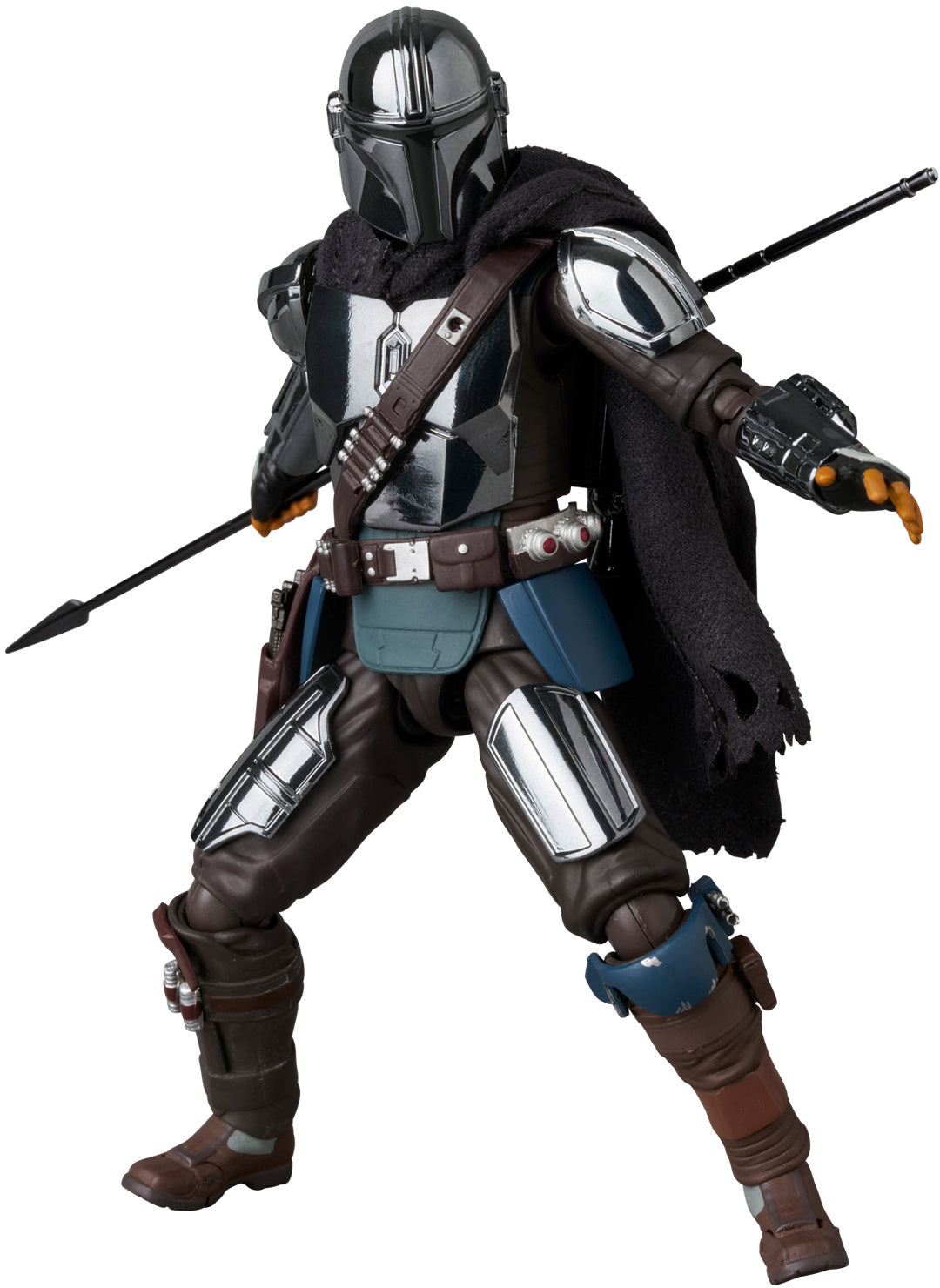 MAFEX The Mandalorian (Chrome Version) – Star Wars Action Figure by Medicom