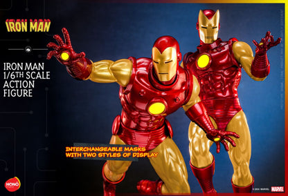 Marvel Comics Classic Iron Man 1/6 Scale Figure Hono Studio Hot Toys collectible figure