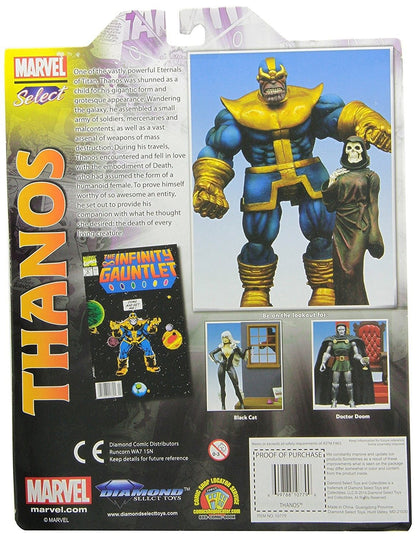 Marvel Select: Diamond Select Toys DST Marvel Select Thanos Action Figure