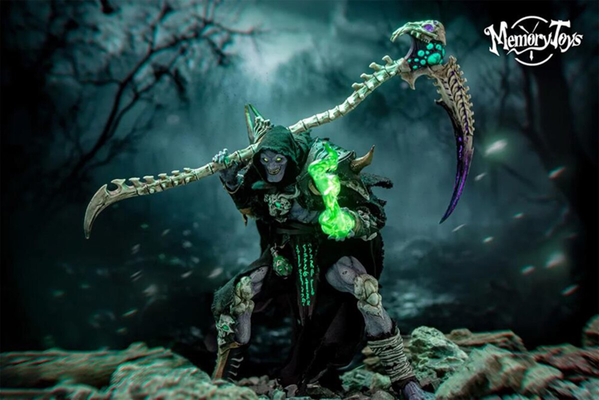 Memory Toys Necromancer Sharman 1/12 Scale action figure with accessories