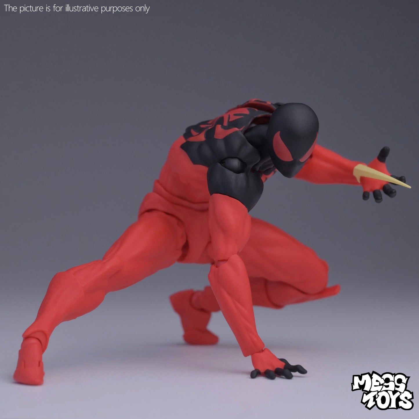 Mess Toys Scarlet Spider (Kaine) 1/12 Scale Action Figure