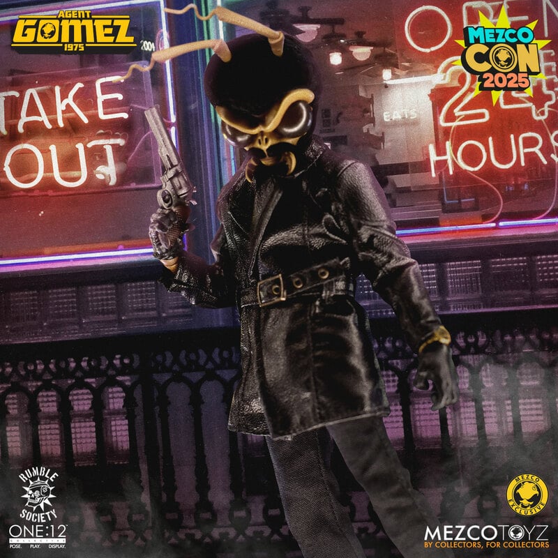 Mezco One:12 Collective – Agent Gomez: 1975 (Convention Exclusive)