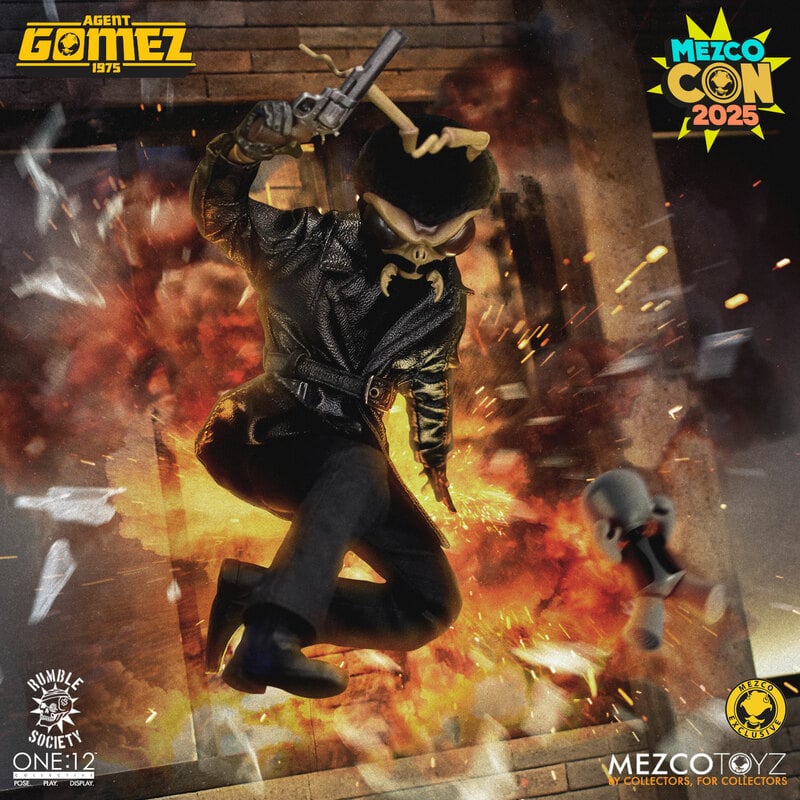 Mezco One:12 Collective – Agent Gomez: 1975 (Convention Exclusive)