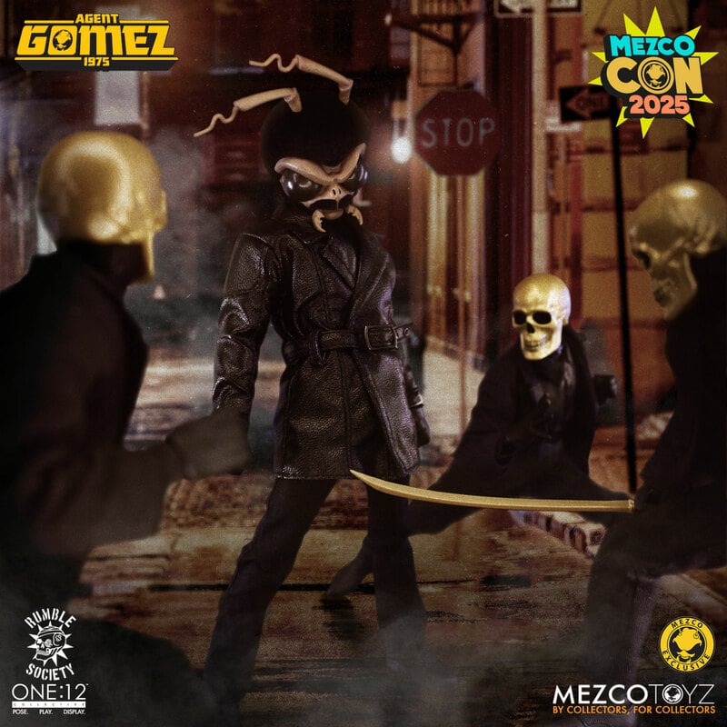 Mezco One:12 Collective – Agent Gomez: 1975 (Convention Exclusive)