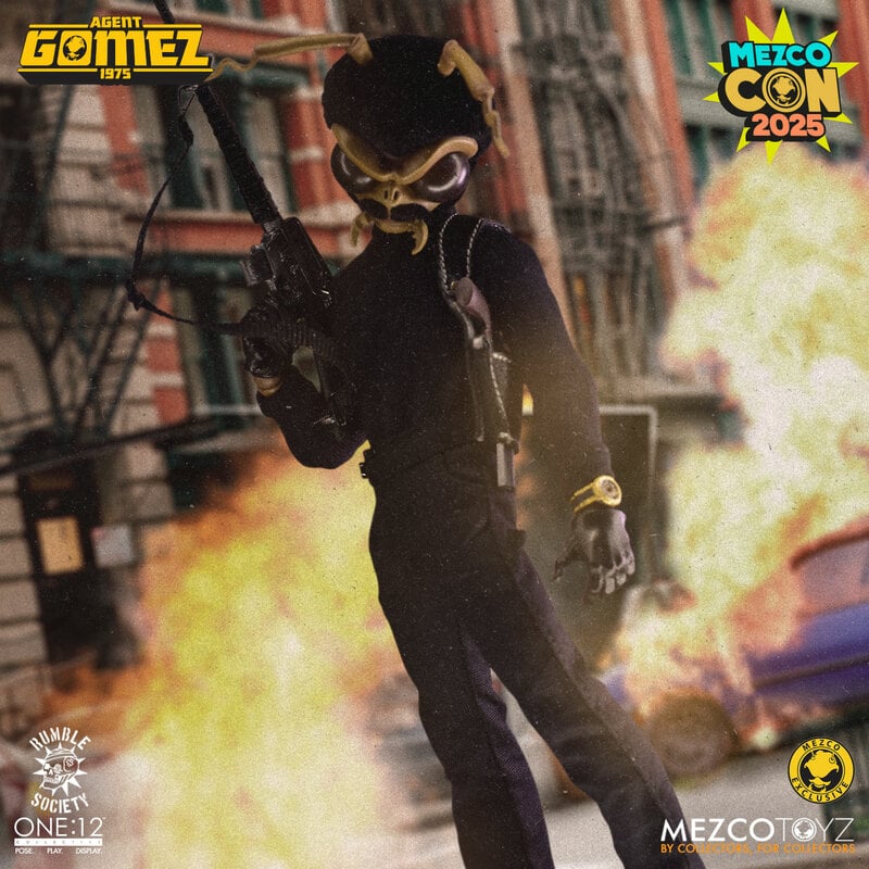 Mezco One:12 Collective – Agent Gomez: 1975 (Convention Exclusive)