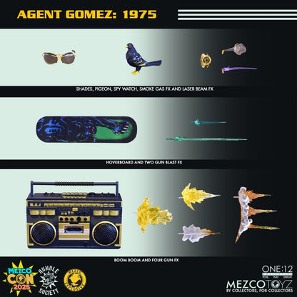 Mezco One:12 Collective – Agent Gomez: 1975 (Convention Exclusive)