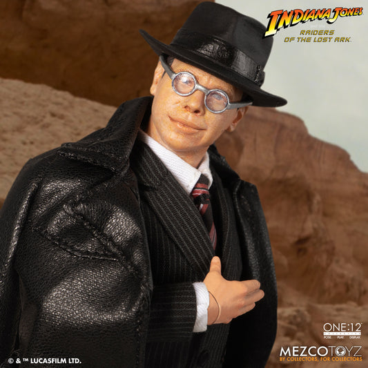 Mezco One:12 Major Toht and Ark of the Covenant Deluxe Boxed Set