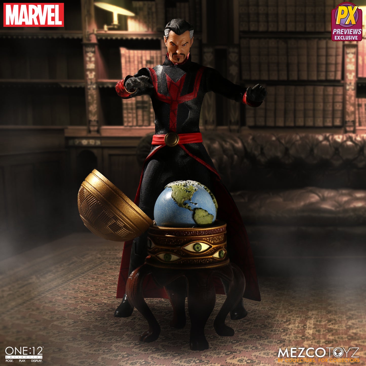 Mezco Toys One: 12 Collective: Marvel Doctor Strange (Defenders Version) Action Figure